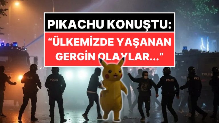 Eylemci Pikachu’dan İlk Açıklama! Ekrem İmamoğlu Eylemlerinin Sembolü Oldu