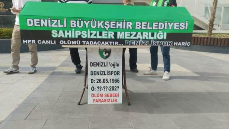 Zor günler geçiren Süper Lig’in efsane ekibinden ilginç eylem: Her canlı ölümü tadacaktır