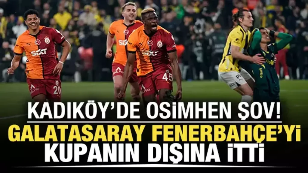 SON DAKİKA | Fenerbahçe-Galatasaray derbisinde ortalık karıştı: Polisler sahaya girdi